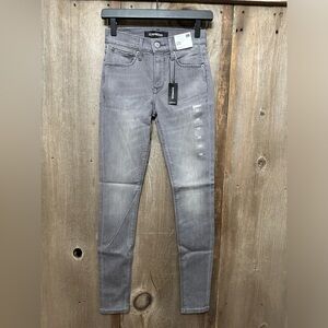 Express Mid Rise Legging Jeans in Gray Size 00 Women’s